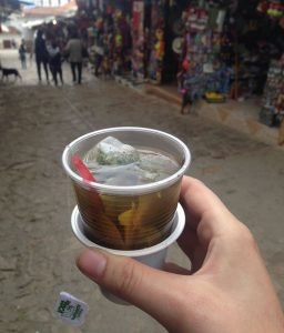 Coca tea drink