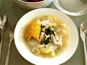 Read more about the article Colombian gastronomy: my rediscovery of the ajiaco