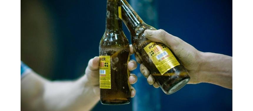 Poker Beer Bottles