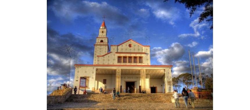 Monserrate's church in Bogotá