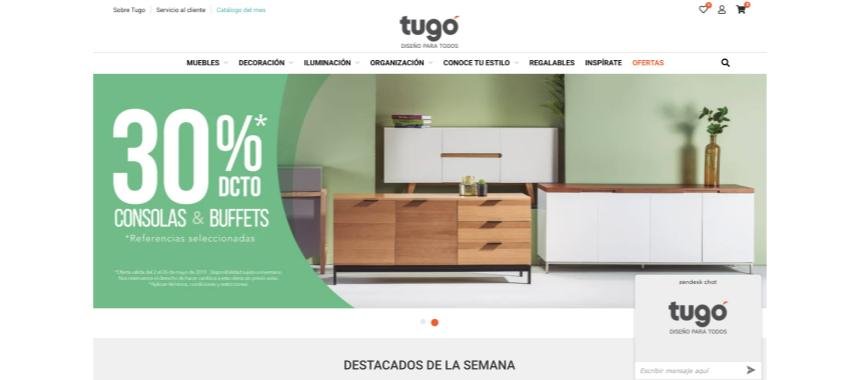 Site’s home page