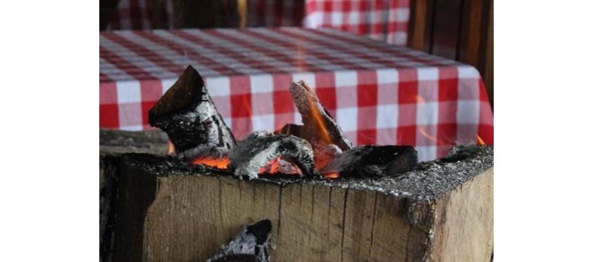 Fireplace in El Refugio