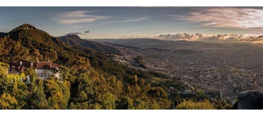 Monserrate Hill in Bogotá