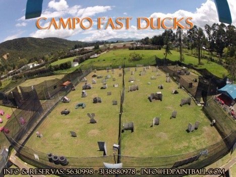 Paintball court