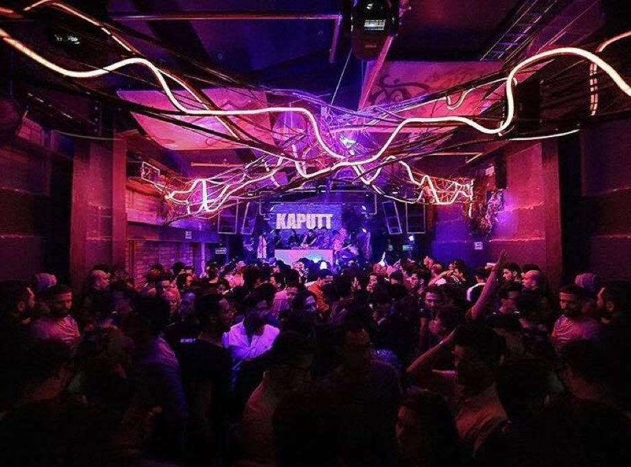 Electronic party at Bogotá
